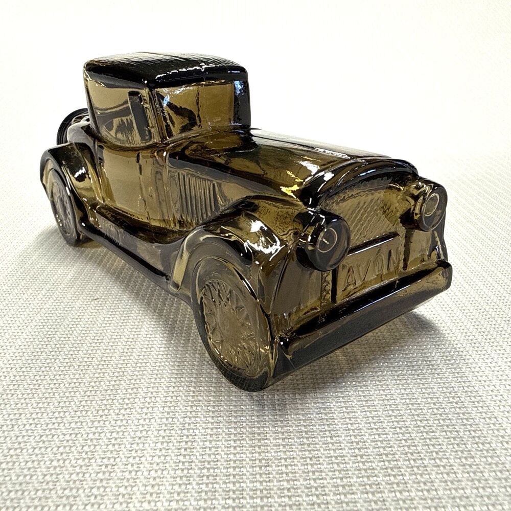 Vintage AVON For Men Sterling Six Tribute Car After Shave Bottle - EMPTY